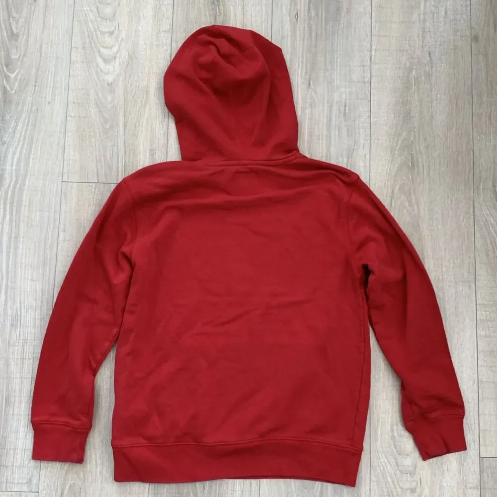 2x Gap Disney Mickey Mouse Hoodie Sweatshirt Logo Hooded Red Blue Kids Sz XL 12